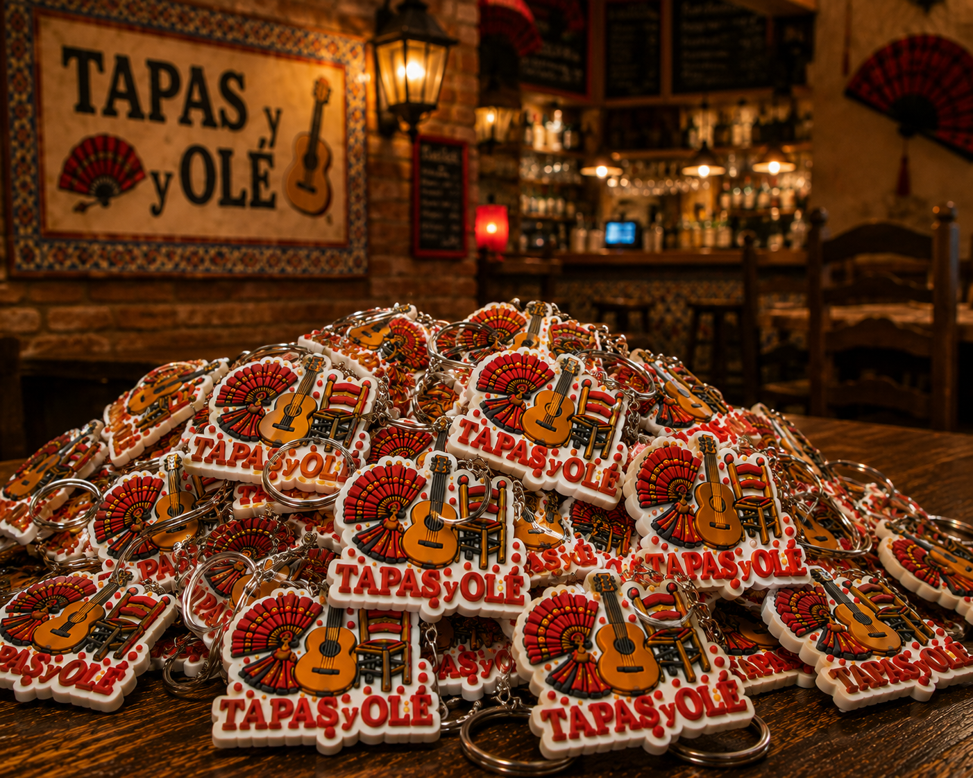 Clauers 3D amb NFC per acompanyar el seu creixement para TAPAS y OLÉ